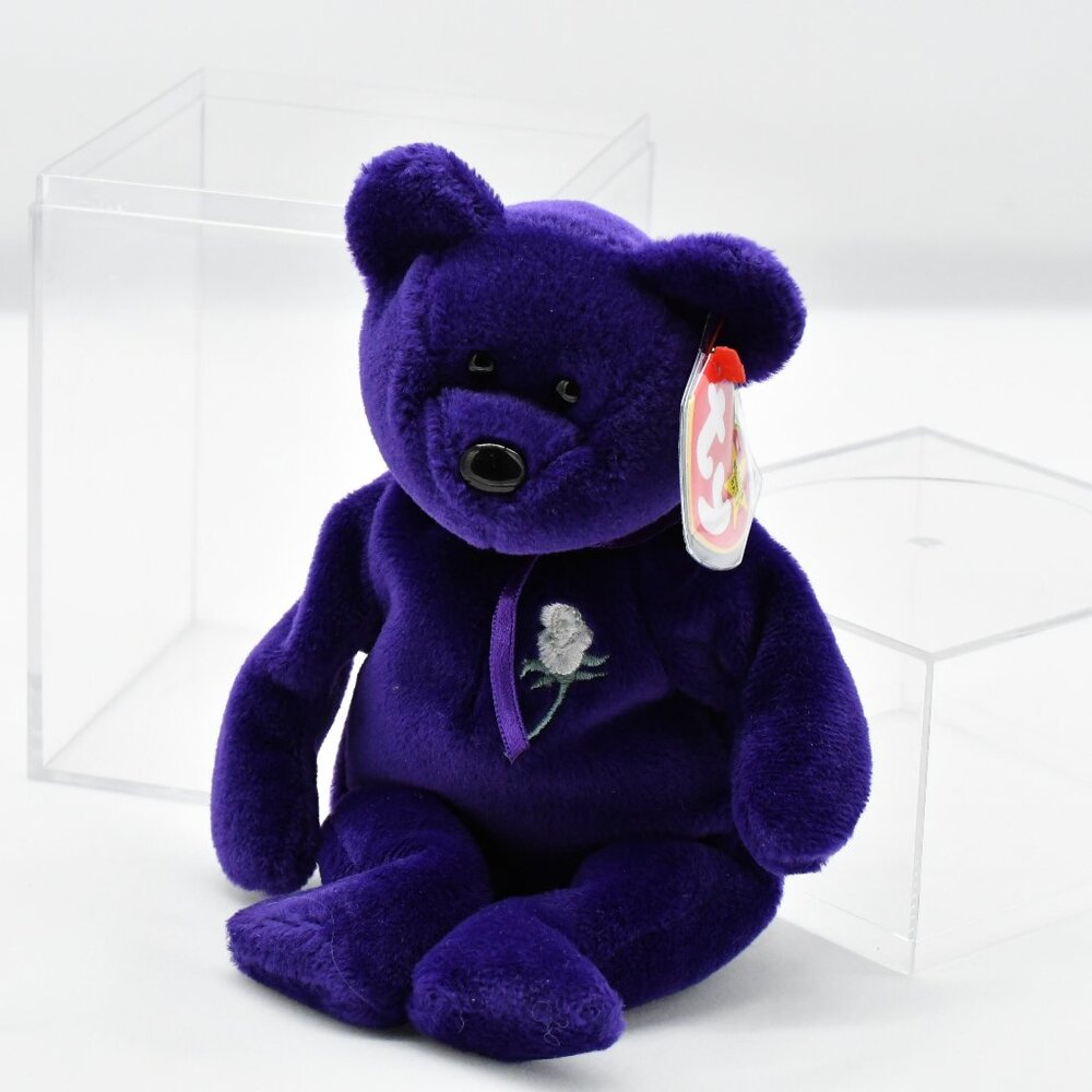 Ty Princess Bear Vintage 1997 Princess Diana Beanie Babies